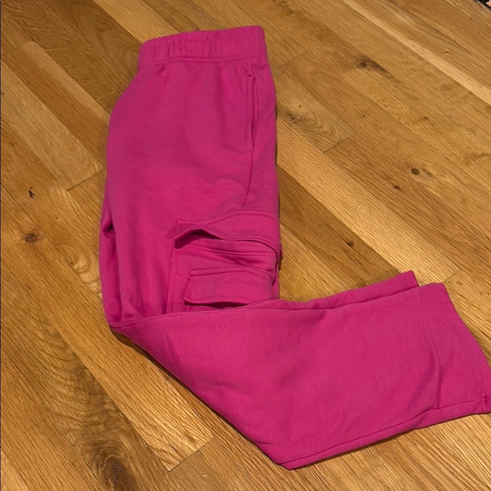 Suzette Girls Pink Sweatpants Size 12/14